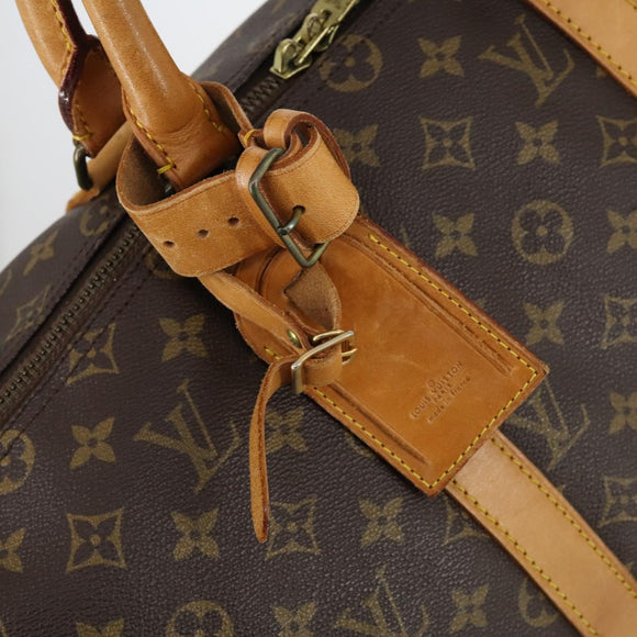 LOUIS VUITTON Monogram Keepall 50 Boston Bag M41426 LV Auth yk19657