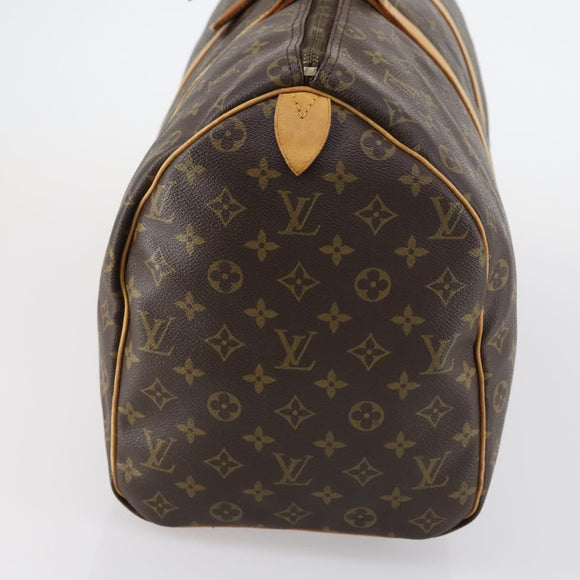 LOUIS VUITTON Monogram Keepall 50 Boston tas M41426 LV Auth yk19657