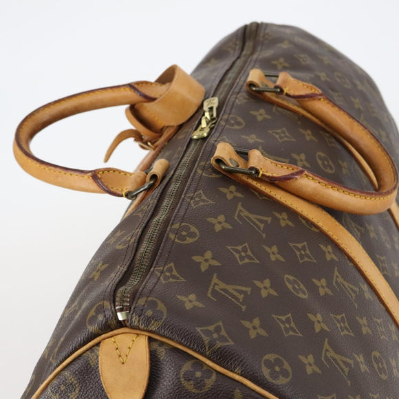 LOUIS VUITTON Monogram Keepall 50 Boston tas M41426 LV Auth yk19657