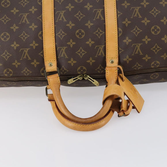 LOUIS VUITTON Monogram Keepall 50 Boston tas M41426 LV Auth yk19657