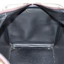 Burberrys Nova Check Boston Bag Canvas Beige Gold Auth yk19664-18