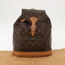 LOUIS VUITTON Monogram Montsouris MM Backpack M51136 LV Auth yk19672-12