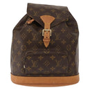 LOUIS VUITTON Monogram Montsouris MM Backpack M51136 LV Auth yk19672-13