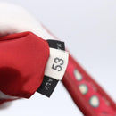 Miu Miu Matelasse Hand Bag Canvas 2way Red Gold Auth yk19675-12