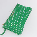 Miu Miu Matelasse Hand Bag Canvas 2way Red Gold Auth yk19675-26