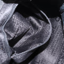 CHANEL Hobo Shoulder Bag Lamb Skin Black Silver CC Auth yk19676-23