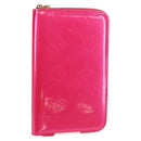 LOUIS VUITTON Monogram Vernis Eldridge Wallet Fuchsia Pink M91240 Auth yk19678V-1