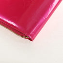 LOUIS VUITTON Monogram Vernis Eldridge Wallet Fuchsia Pink M91240 Auth yk19678V-16