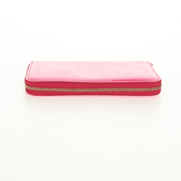 LOUIS VUITTON Monogram Vernis Eldridge Wallet Fuchsia Pink M91240 Auth yk19678V