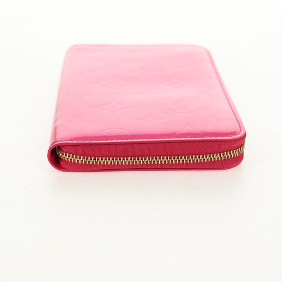 LOUIS VUITTON Monogram Vernis Eldridge Wallet Fuchsia Pink M91240 Auth yk19678V