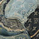 LOUIS VUITTON Monogram Denim Patchwork Speedy 30 Bag Blue M95380 Auth yk19687A-14