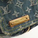 LOUIS VUITTON Monogram Denim Patchwork Speedy 30 Bag Blue M95380 Auth yk19687A-18