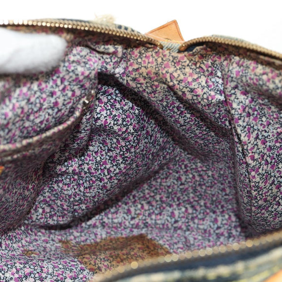 LOUIS VUITTON Monogram Denim Patchwork Speedy 30 Bag Blue M95380 Auth yk19687A