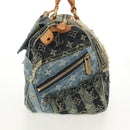 LOUIS VUITTON Monogram Denim Patchwork Speedy 30 Bag Blue M95380 Auth yk19687A-3