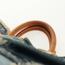 LOUIS VUITTON Monogram Denim Patchwork Speedy 30 Bag Blue M95380 Auth yk19687A-8