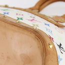 LOUIS VUITTON Monogram Multicolor Alma Hand Bag White M92647 LV Auth yk19689-9