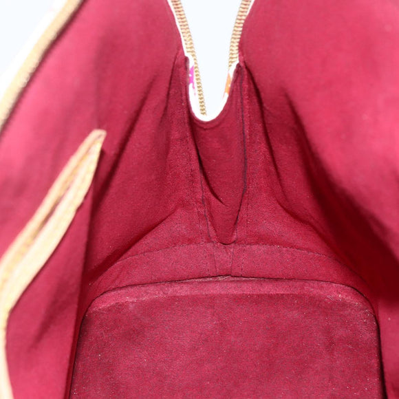 LOUIS VUITTON Monogram Multicolor Alma Hand Bag White M92647 LV Auth yk19689