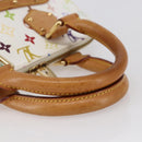 LOUIS VUITTON Monogram Multicolor Alma Hand Bag White M92647 LV Auth yk19689-7