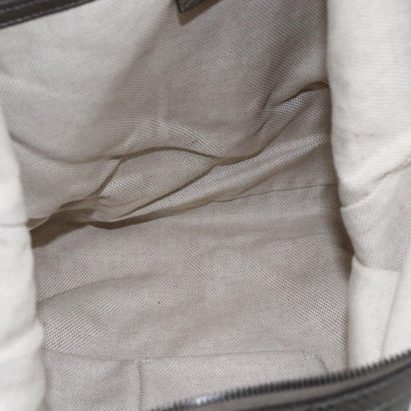 GUCCI Soho Chain Shoulder Bag Leather Silver tone 326706 Auth yk19690