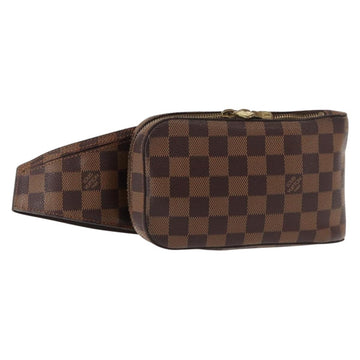 LOUIS VUITTON Damier Ebene Geronimos Shoulder Bag N51994 LV Auth yk19692