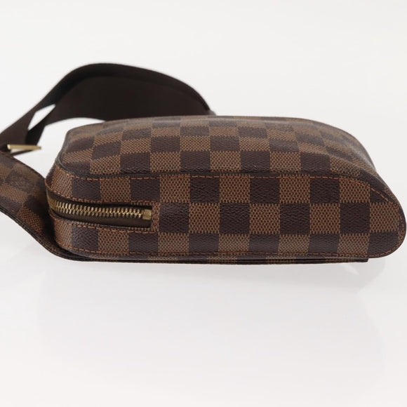 LOUIS VUITTON Damier Ebene Geronimos Shoulder Bag N51994 LV Auth yk19692