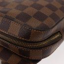 LOUIS VUITTON Damier Ebene Geronimos Shoulder Bag N51994 LV Auth yk19692-14