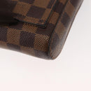 LOUIS VUITTON Damier Ebene Geronimos Shoulder Bag N51994 LV Auth yk19692-16