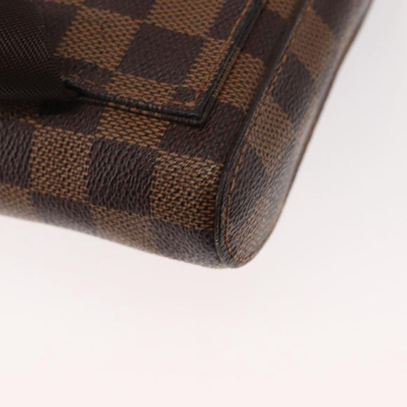 LOUIS VUITTON Damier Ebene Geronimos Shoulder Bag N51994 LV Auth yk19692