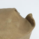 LOEWE Anagram Nappa Aire Hand Bag Leather Gold Tone Auth yk19696-14