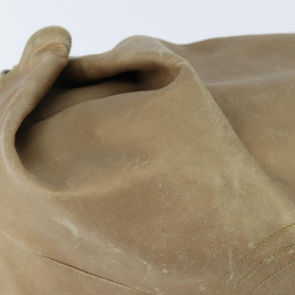 LOEWE Anagram Nappa Aire Hand Bag Leather Gold Tone Auth yk19696