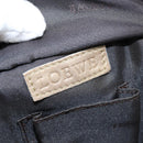 LOEWE Anagram Nappa Aire Hand Bag Leather Gold Tone Auth yk19696-10