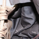 LOEWE Anagram Nappa Aire Hand Bag Leather Gold Tone Auth yk19696-18