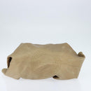 LOEWE Anagram Nappa Aire Hand Bag Leather Gold Tone Auth yk19696-5