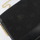 Christian Dior Chain Shoulder Bag Nylon Black Gold Auth yk19698-9