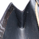Christian Dior Chain Shoulder Bag Nylon Black Gold Auth yk19698-20