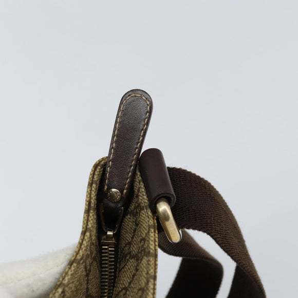 GUCCI GG Supreme Shoulder Bag PVC Beige Gold 201538 Auth yk19709