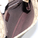 GUCCI GG Supreme Shoulder Bag PVC Beige Gold 201538 Auth yk19709-10