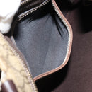 GUCCI GG Supreme Shoulder Bag PVC Beige Gold 201538 Auth yk19709-11