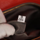 Miu Miu Matelasse Bijoux Shoulder Bag Leather Orange Gold Auth yk19711V-11