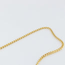 Christian Dior Honeycomb Canvas Chain Shoulder Bag PVC Black Gold Auth yk19714-14