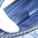 CELINE Macadam Canvas Hand Bag Navy Auth yk19718-12