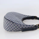 CELINE Macadam Canvas Hand Bag Navy Auth yk19718-4