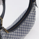 CELINE Macadam Canvas Hand Bag Navy Auth yk19718-6