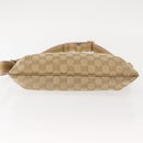 GUCCI GG Canvas Sherry Line Shoulder Bag Beige Gold 189749 001998 Auth yk19719-6