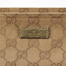 GUCCI GG Canvas Sherry Line Shoulder Bag Beige Gold 189749 001998 Auth yk19719-18