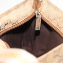 GUCCI GG Canvas Sherry Line Shoulder Bag Beige Gold 189749 001998 Auth yk19719-20