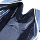 LOEWE Sender Shoulder Bag Leather Navy Silver Auth yk19723V-22