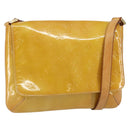 LOUIS VUITTON Monogram Vernis Thompson Street Bag Beige M91301 LV Auth yk19727-1