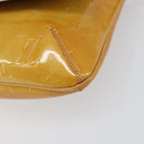 LOUIS VUITTON Monogram Vernis Thompson Street Bag Beige M91301 LV Auth yk19727-14