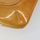 LOUIS VUITTON Monogram Vernis Thompson Street Bag Beige M91301 LV Auth yk19727-16